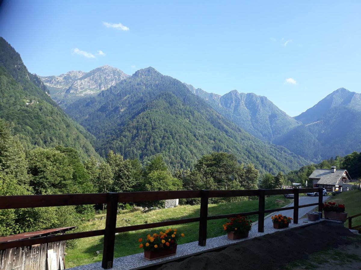 Casa All'Alpe Gaggetto B & B Anzino Eksteriør bilde
