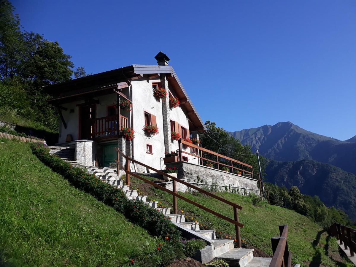 Casa All'Alpe Gaggetto B & B Anzino Eksteriør bilde