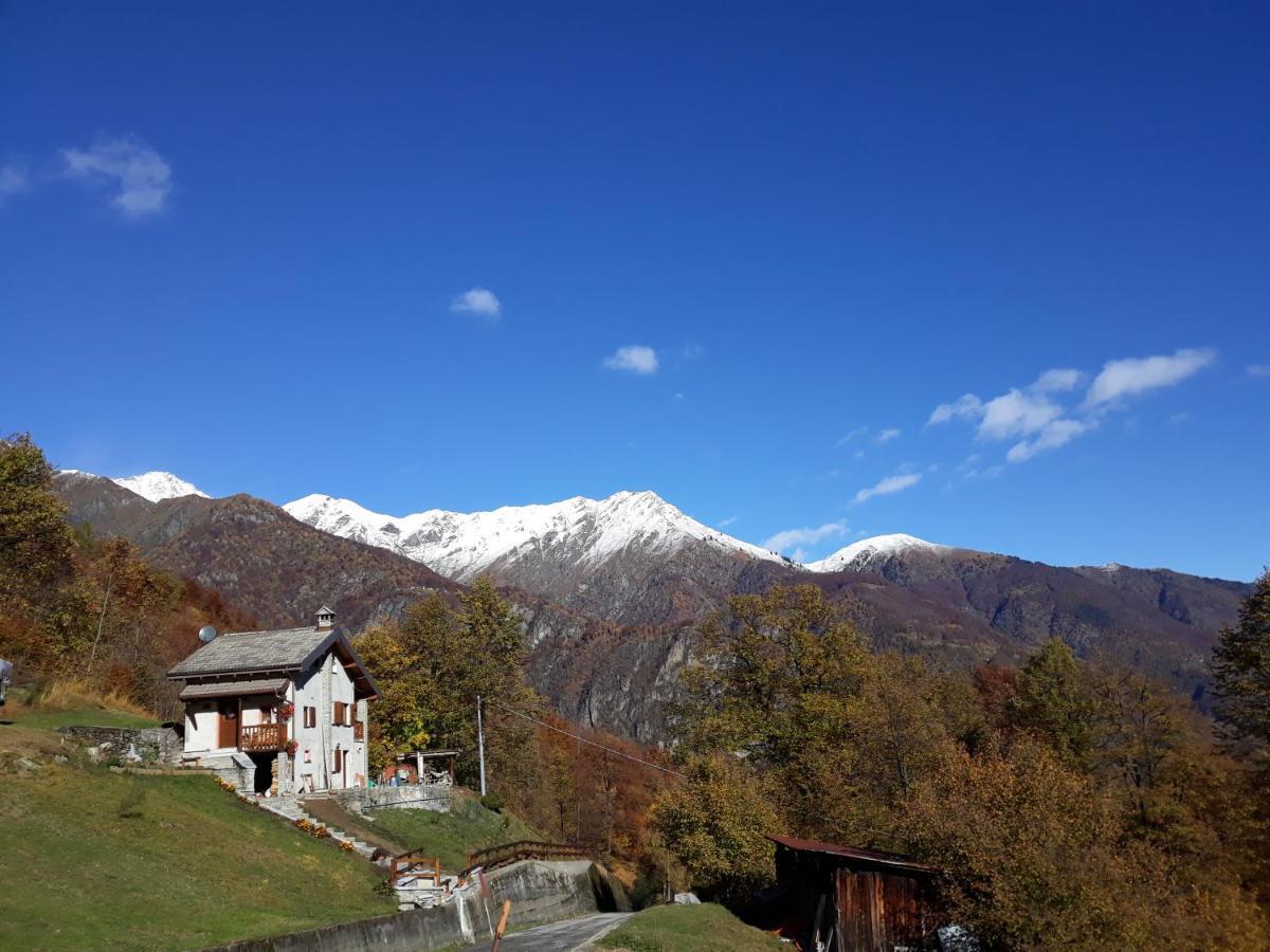 Casa All'Alpe Gaggetto B & B Anzino Eksteriør bilde