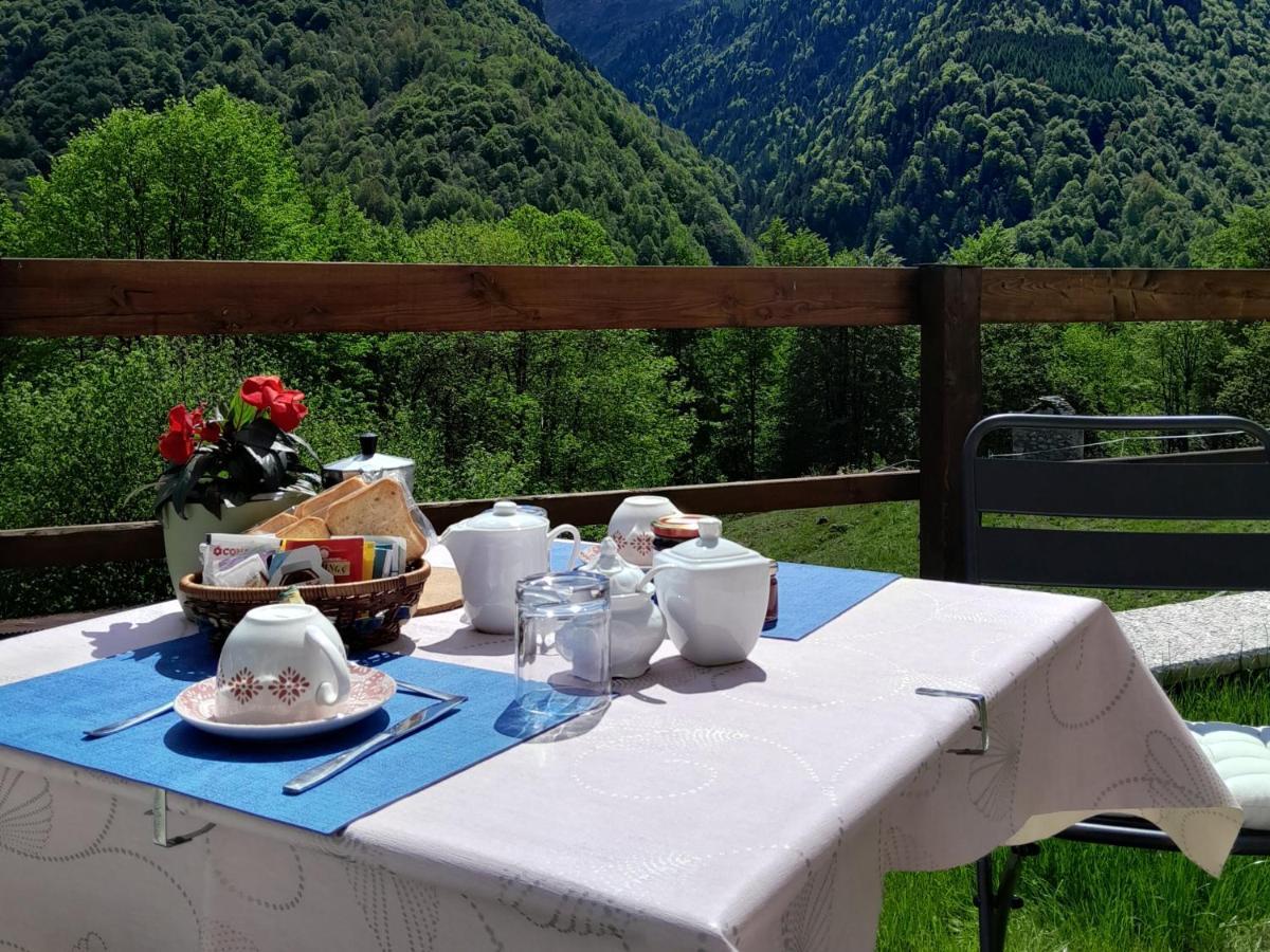 Casa All'Alpe Gaggetto B & B Anzino Eksteriør bilde