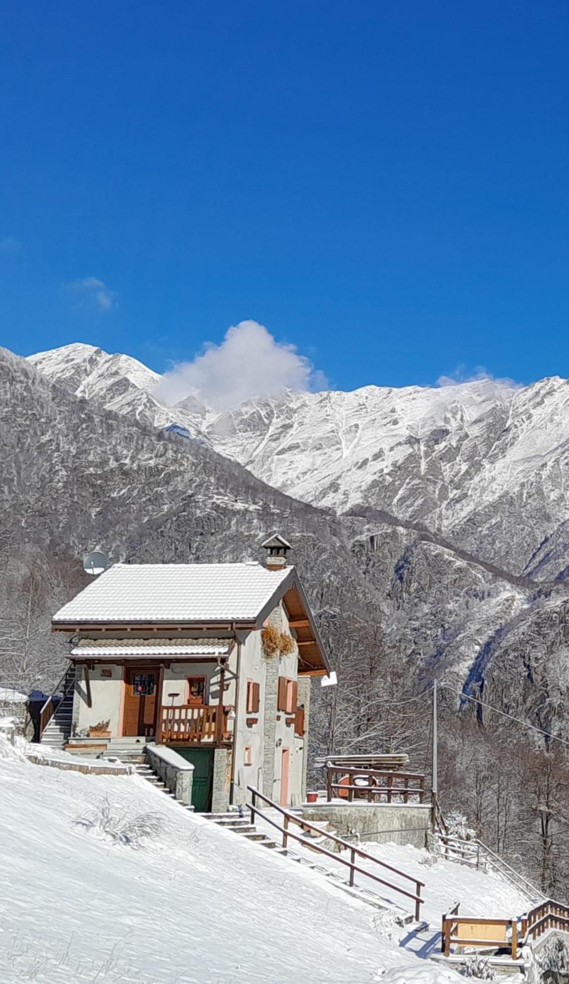 Casa All'Alpe Gaggetto B & B Anzino Eksteriør bilde