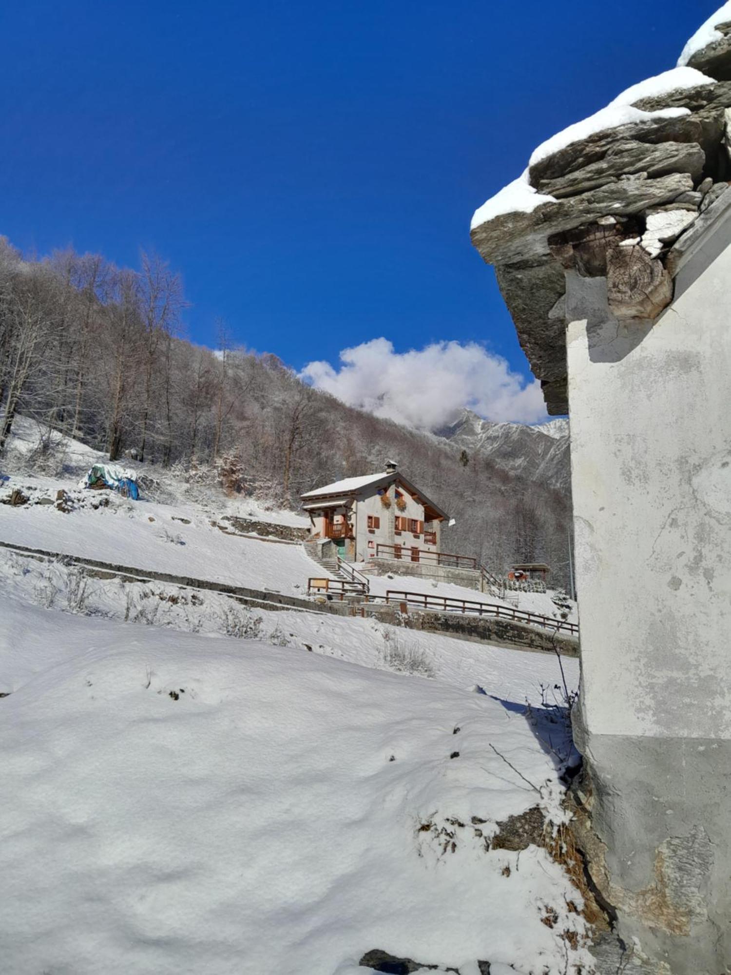 Casa All'Alpe Gaggetto B & B Anzino Eksteriør bilde
