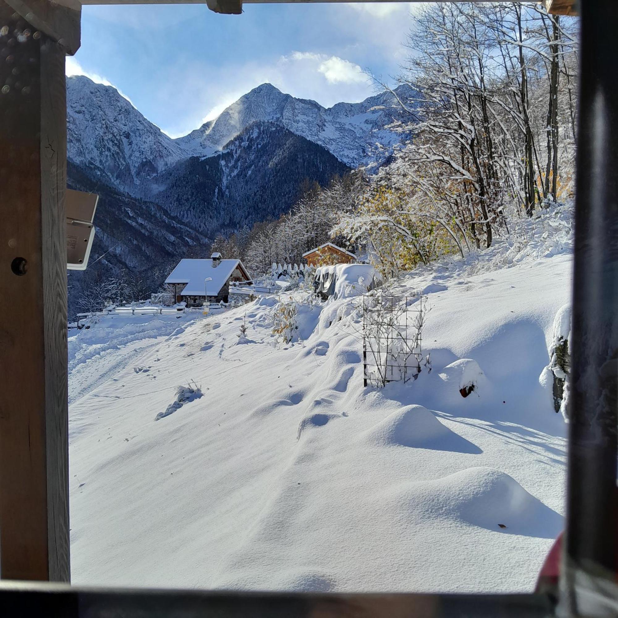 Casa All'Alpe Gaggetto B & B Anzino Eksteriør bilde